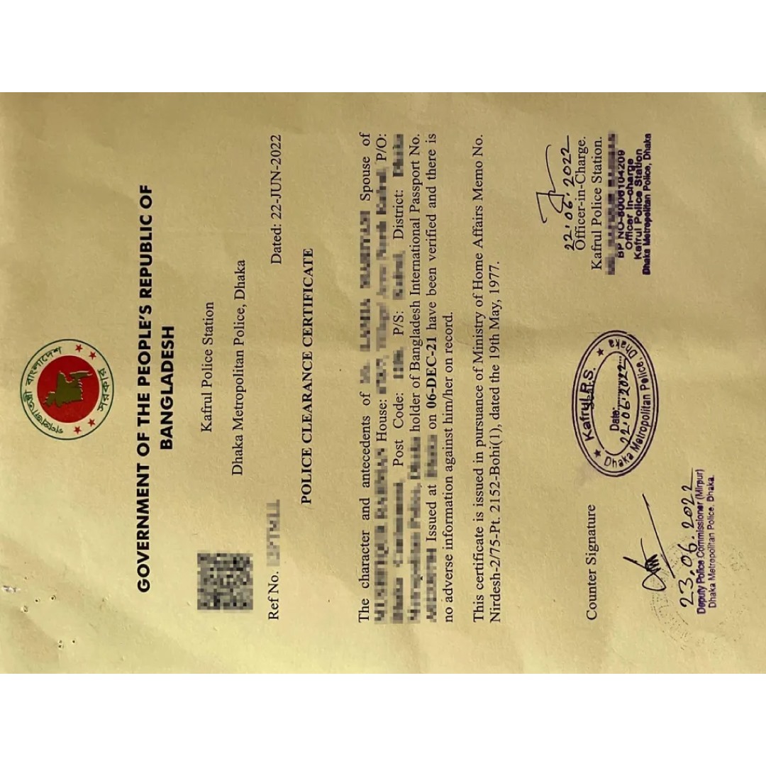 Police Clearance